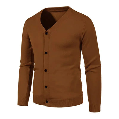 V-Neck Knitted Cardigan