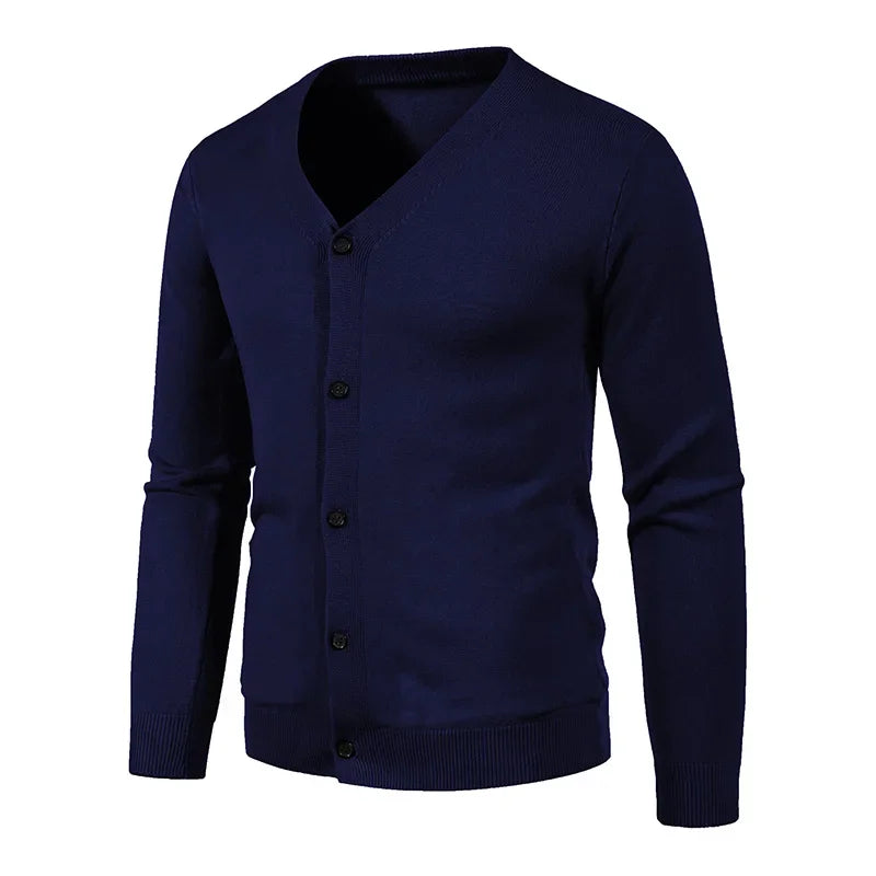 V-Neck Knitted Cardigan