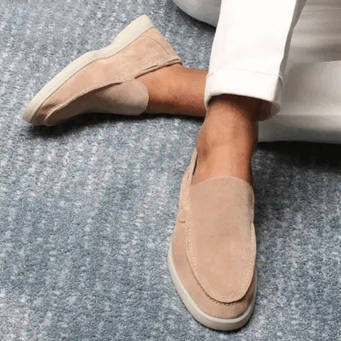 Suede Loafers