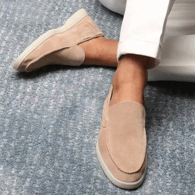 Suede Loafers
