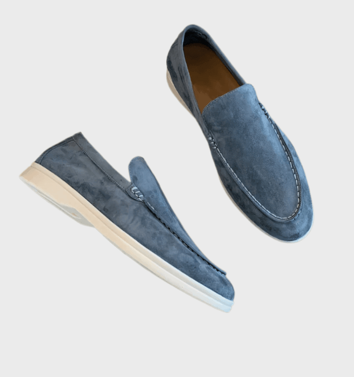 Suede Loafers