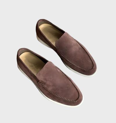 Suede Loafers