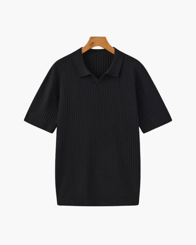 Premium Ribbed Polo Shirt