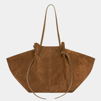 Large Suede Tote Bag