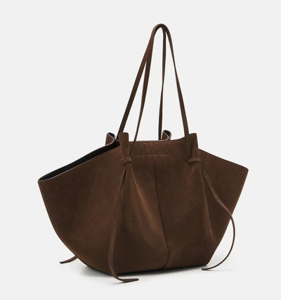 Large Suede Tote Bag