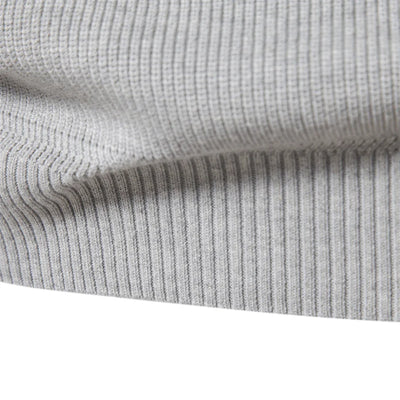 Cotton Quarter Zip Cardigan