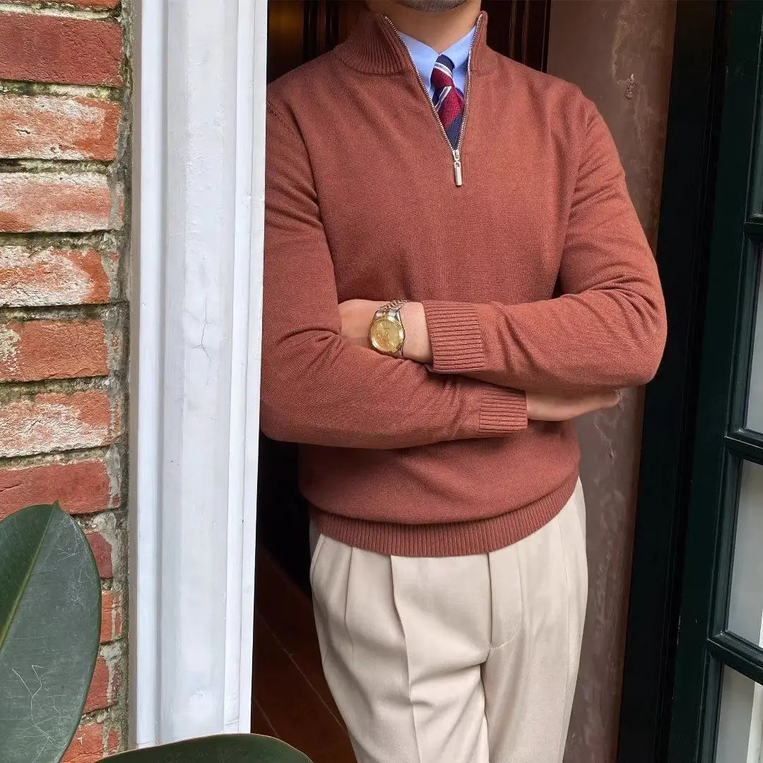 Men's Half-Zip Sweater
