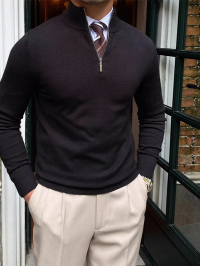Men's Half-Zip Sweater