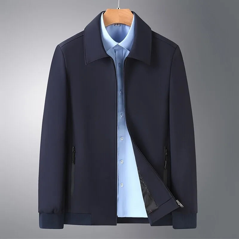 Casual Zipper Coat