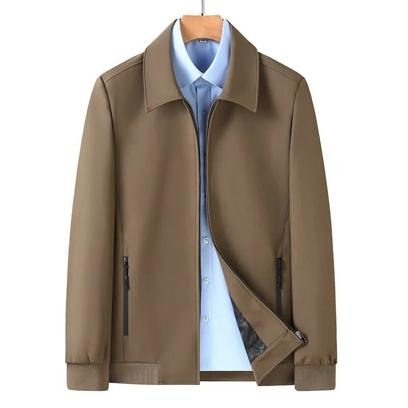 Casual Zipper Coat