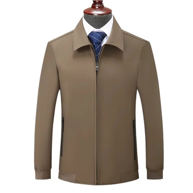Casual Zipper Coat