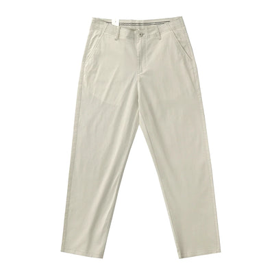 Lightweight Chinos with Elastic Waistband