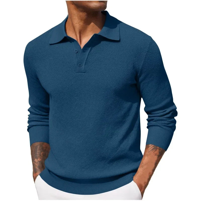 Long Sleeve Polo Shirt