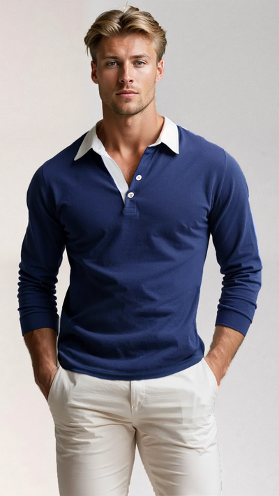 Men's Polo Sweater