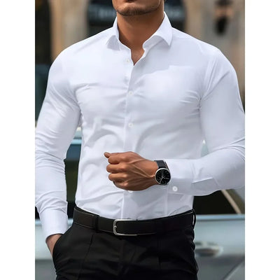Elastic Long Sleeve Shirt