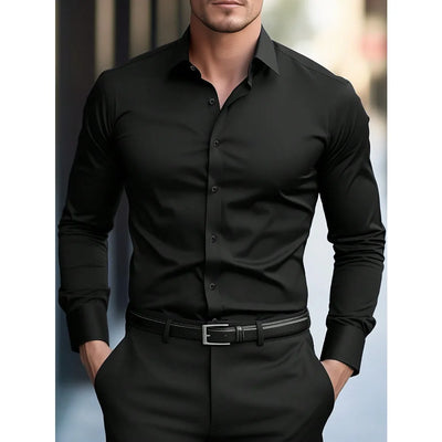 Elastic Long Sleeve Shirt