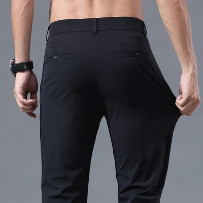 Slim Fit Stretch Suit Pants