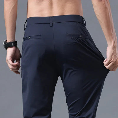 Slim Fit Stretch Suit Pants