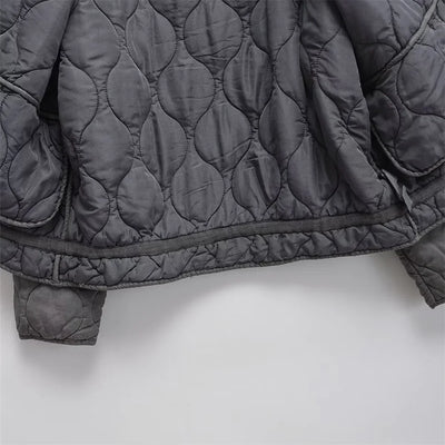 Cotton Coat With Stand-Up Collar