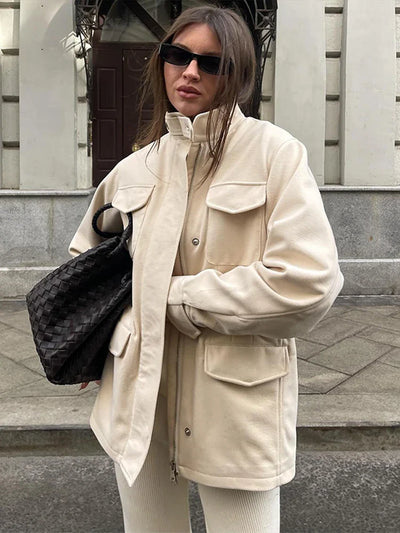 Elegant Windbreaker Jacket