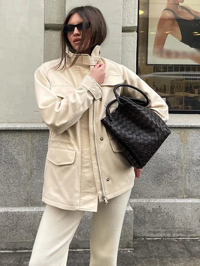 Elegant Windbreaker Jacket