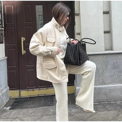 Elegant Windbreaker Jacket