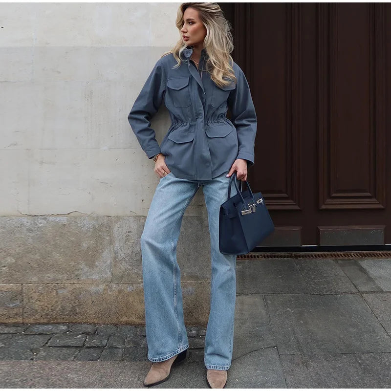 Elegant Windbreaker Jacket