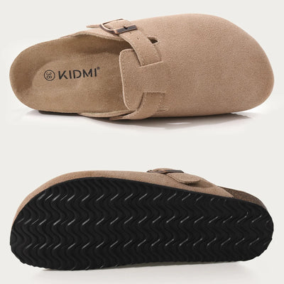 Suede Mules