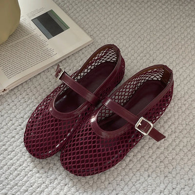 Mesh Ballet Flats