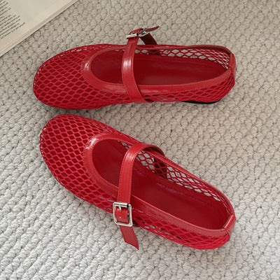 Mesh Ballet Flats