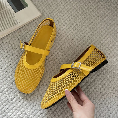 Mesh Ballet Flats