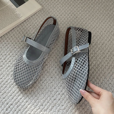 Mesh Ballet Flats