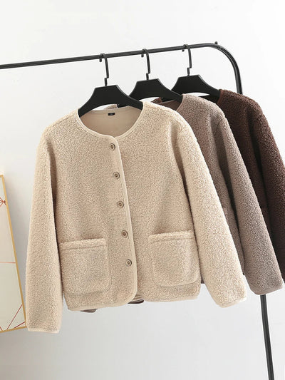 Faux Lamb Wool Jacket