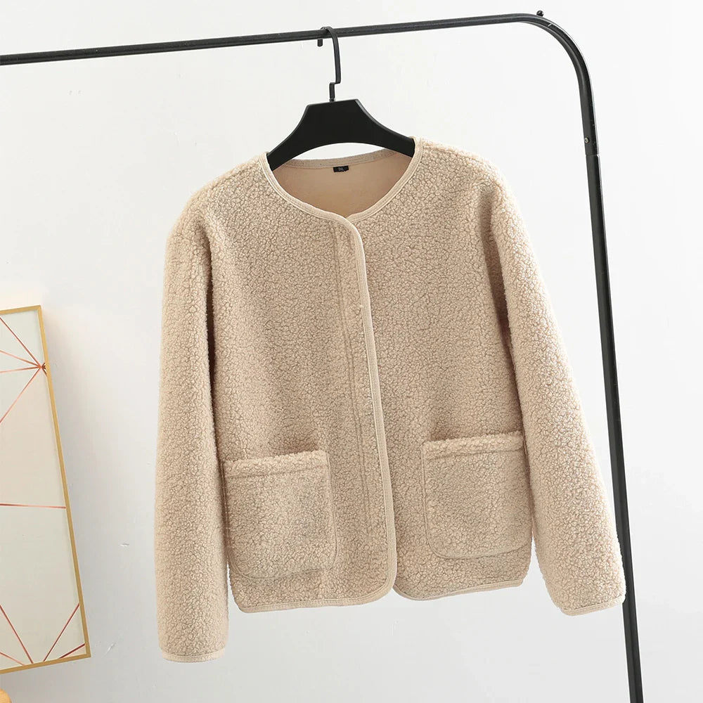 Faux Lamb Wool Jacket