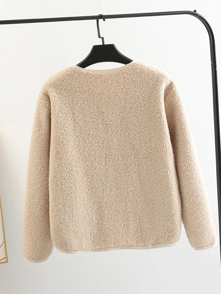 Faux Lamb Wool Jacket
