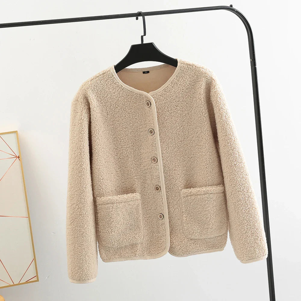 Faux Lamb Wool Jacket