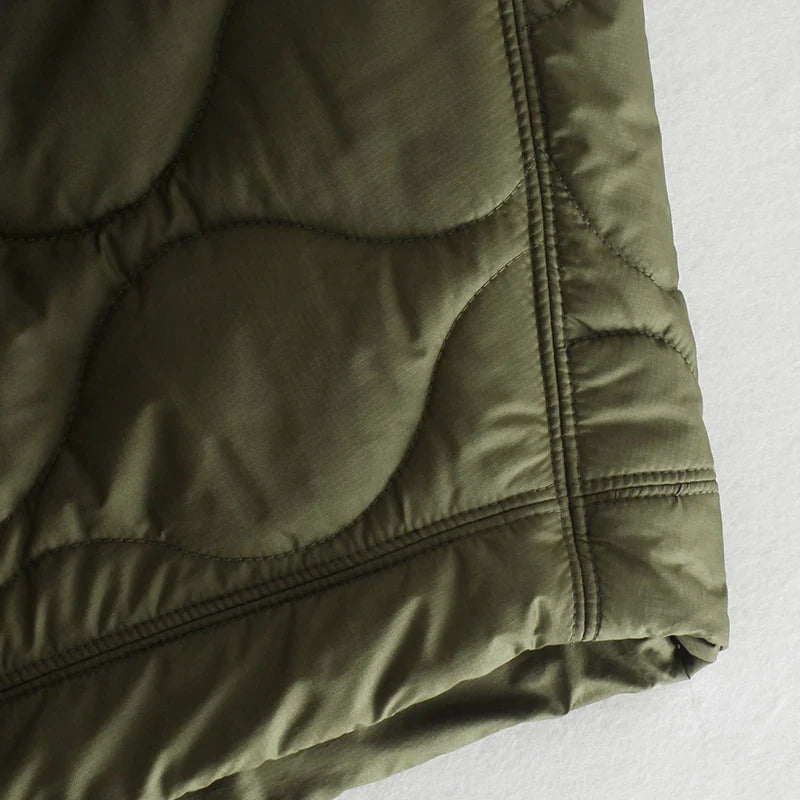 Shawl Cape Vest with Stand Collar