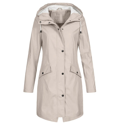 Oversized Waterproof Hooded Raincoat