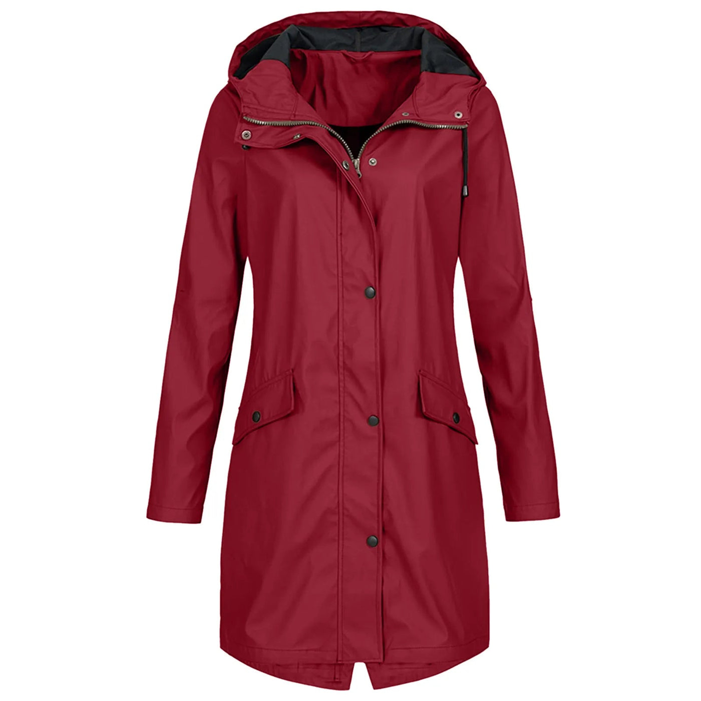 Oversized Waterproof Hooded Raincoat