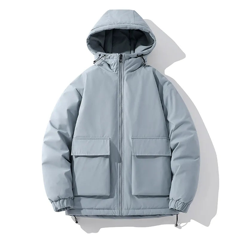 Thick Isolated Hooded Jacket