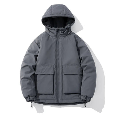 Thick Isolated Hooded Jacket
