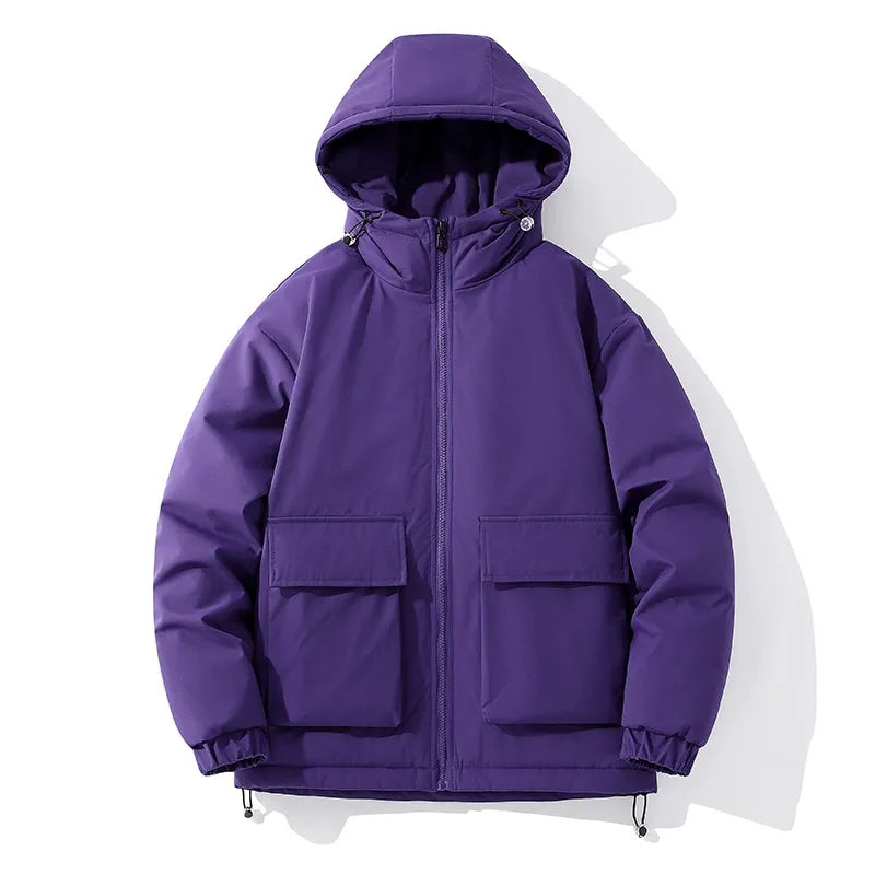 Thick Isolated Hooded Jacket