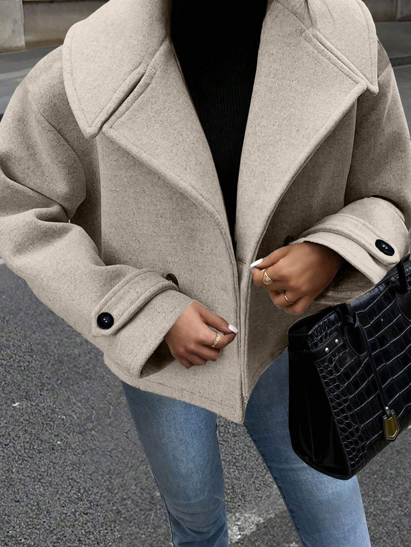 Cropped Wool Jacket