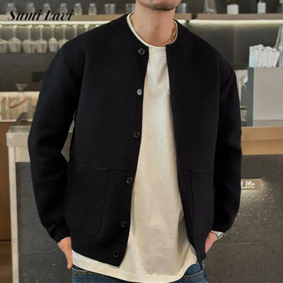 Vintage Slim Fit Knitted Cardigan