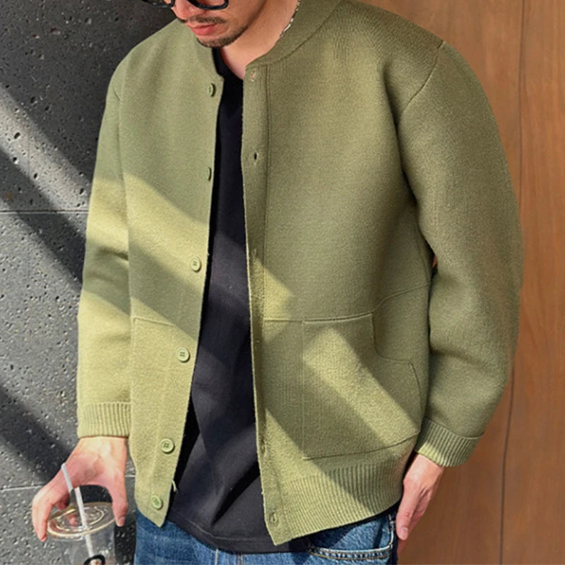 Vintage Slim Fit Knitted Cardigan