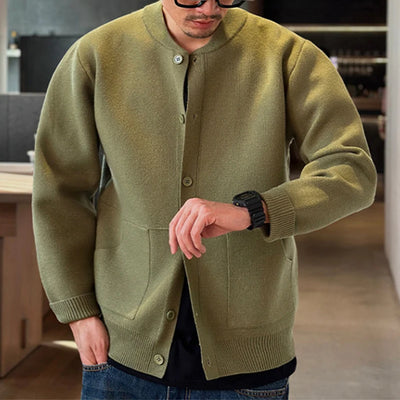 Vintage Slim Fit Knitted Cardigan