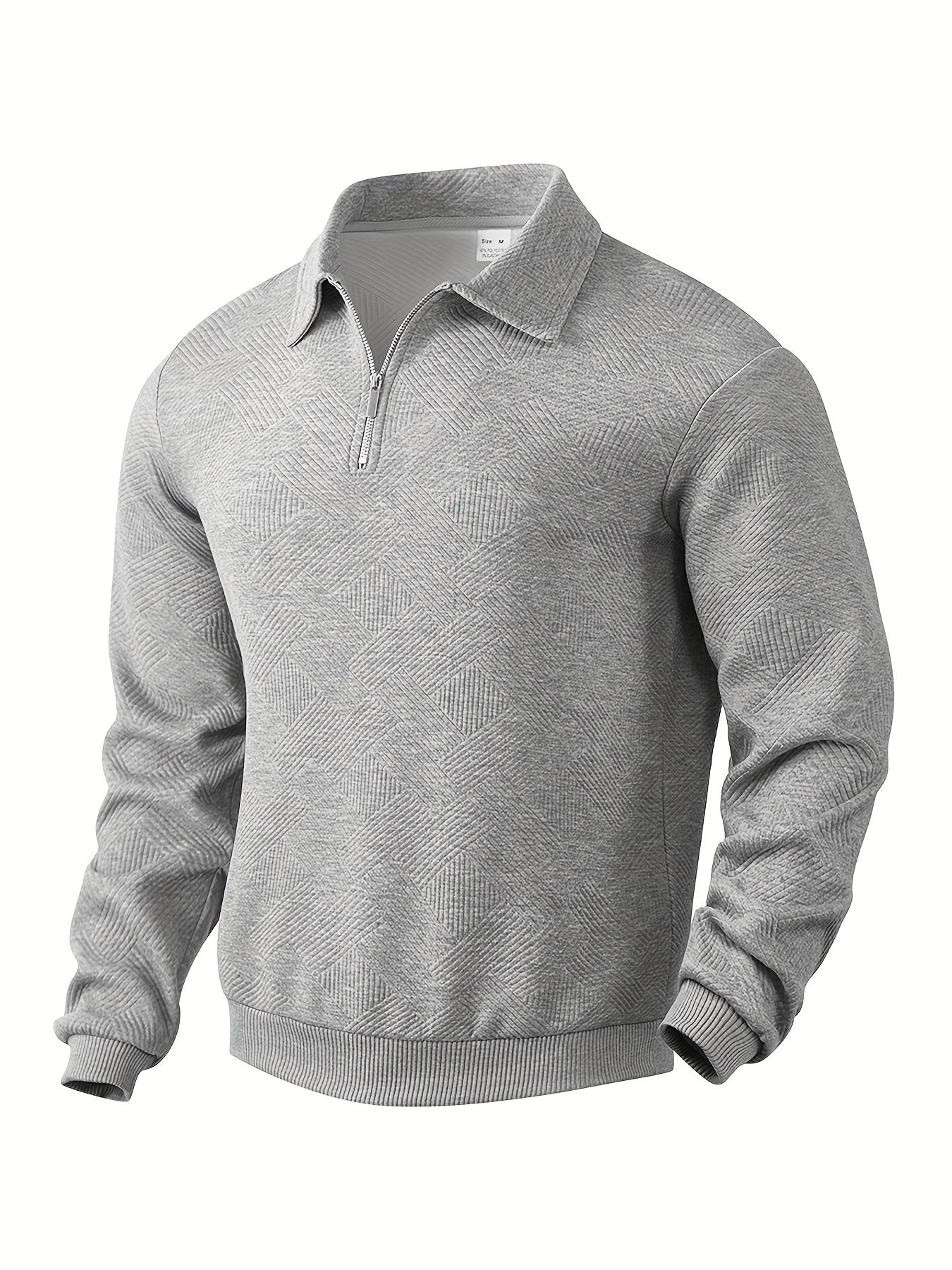 Vintage Style Half Zip Pullover