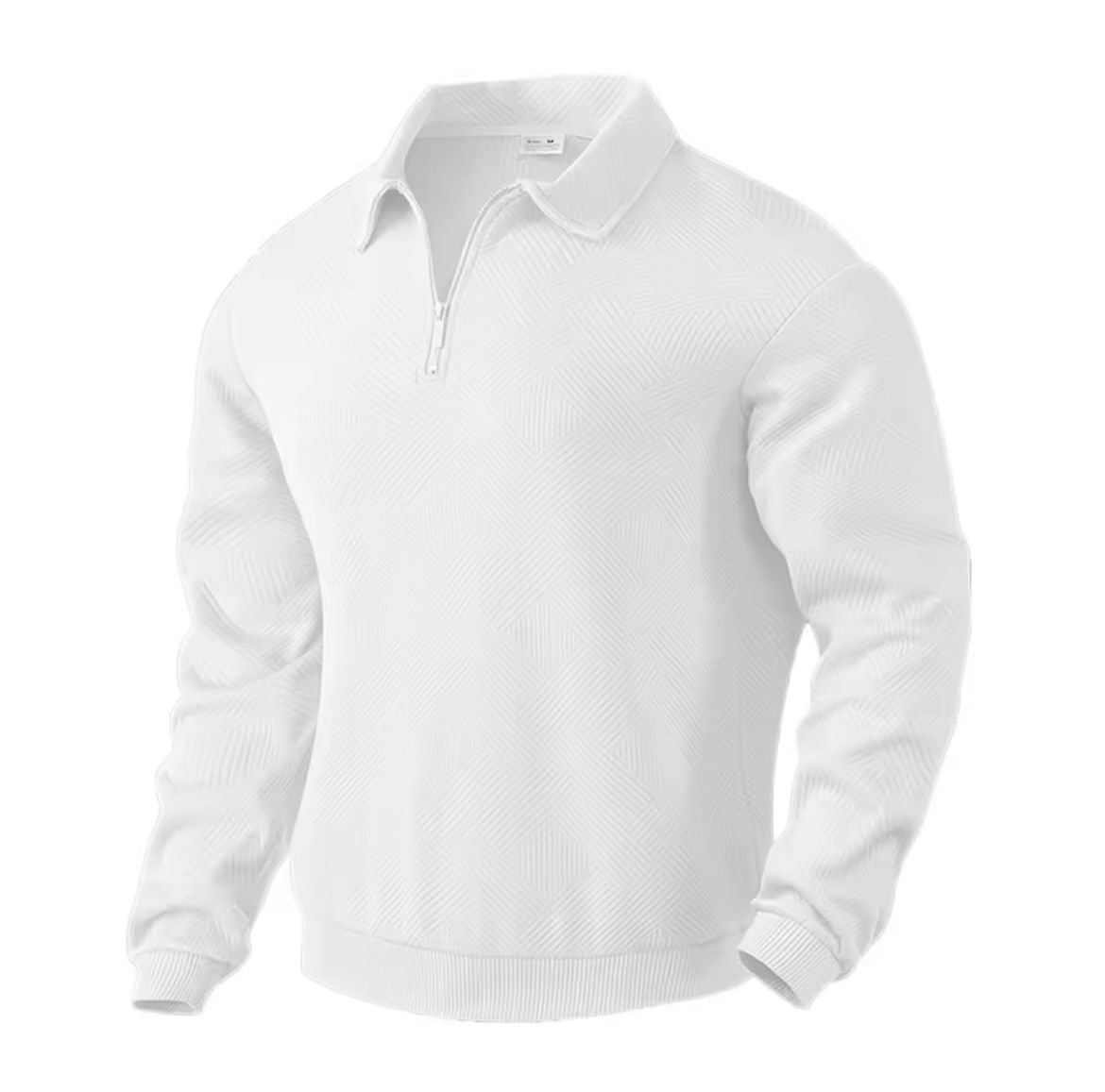 Vintage Style Half Zip Pullover
