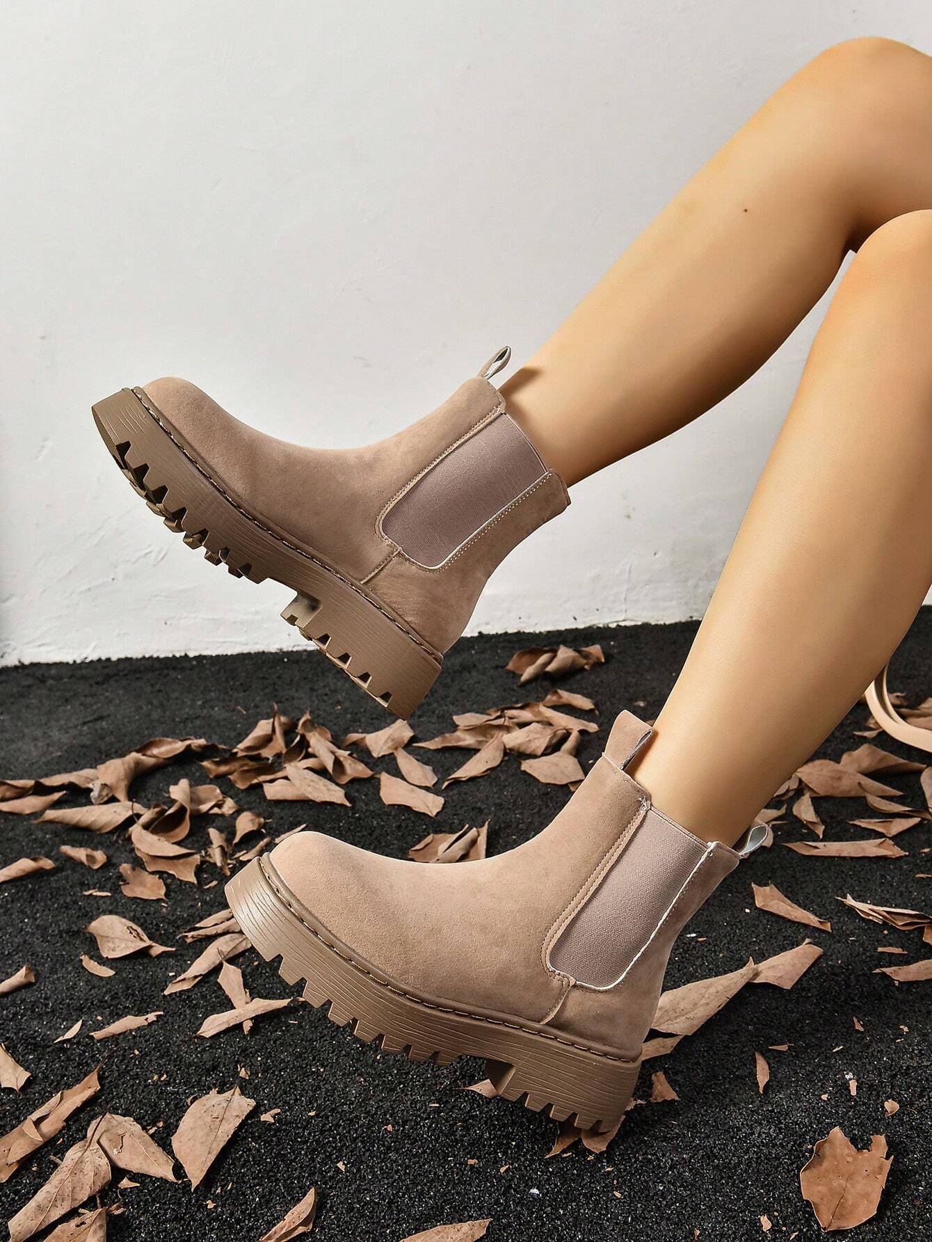 Waterproof Suede Leather Boots
