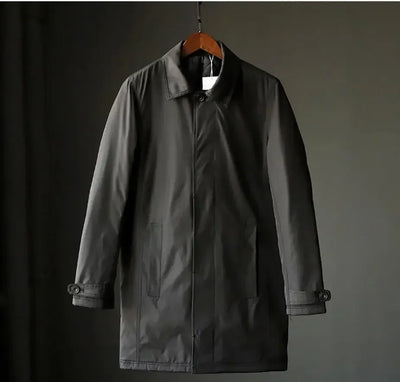 Waterproof Quilted Trench Coat